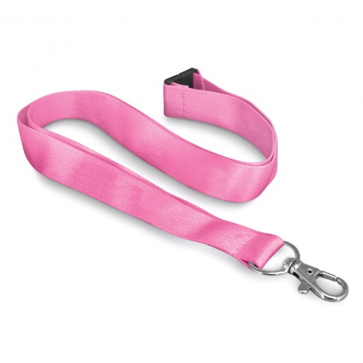 Soft Touch Lanyards pink